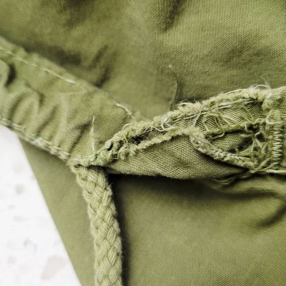 XCVI Women's Olive Green Cargo Skirt | Size Medium - Picture 6 of 6